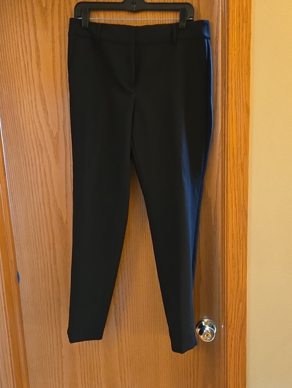 Talbots Hampshire Ankle Pants, Black, Size 8